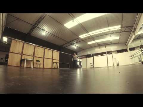 Practicing  Double Tour en I'air GoPro