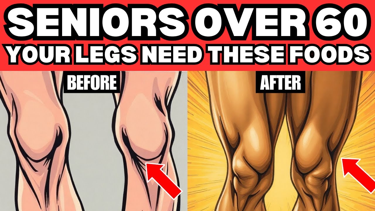 SENIORS! EAT THESE 7 BEST FOODS TO STRENGTHEN YOUR WEAK LEGS AFTER 60