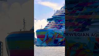 Norwegian Aqua 🛳️  #share #comment #subscribe #cruiseship #cruise #vacation #shorts #short #fun #yt