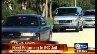 Rondell Reed back in Indian River County Jail
