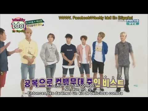 [Sub Español] 140618 Weekly Idol BEAST- Parte 2/4