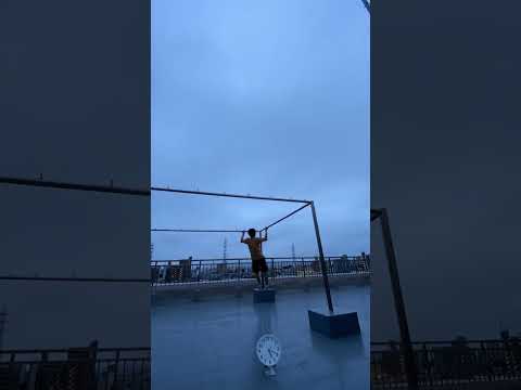 53歳屋上トレーニング・スロトレ27日目220904am