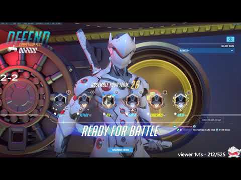 Overwatch Fastest Genji God Necros Tryhard Genji Gameplay