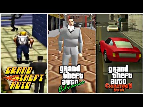 I Played 2D GTA Games in 3D [GTA 1,LONDON,2,ADVANCE,CTW]