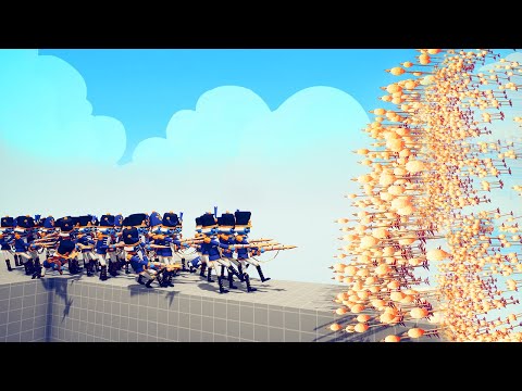 100x NUTCRACKER vs 1000x OP UNITS Part 1 | TABS - Totally Accurate Battle Simulator