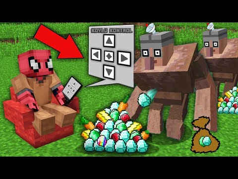 FAKİR MUTANT KÖYLÜLERİN BEYNİNİ KONTROL EDİYOR!😱 (SINIRSIZ ELMAS!) - Minecraft