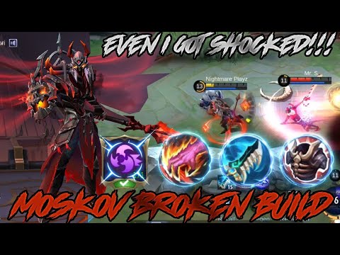 THIS EXPERIMENT BROKEN BUILD FOR MOSKOV SHOCKED ME! | MLBB