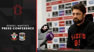 PRESS CONFERENCE: Martin looks to Coventry visit | Championship