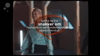 Nanna og Eva taler om Humanistisk-samfundsvidenskabelig idrætsvidenskab