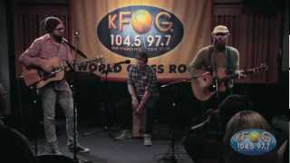 Marc Broussard Sandy Music Relief live performance at KFOG &quot;Lonely Night In Georgia&quot;