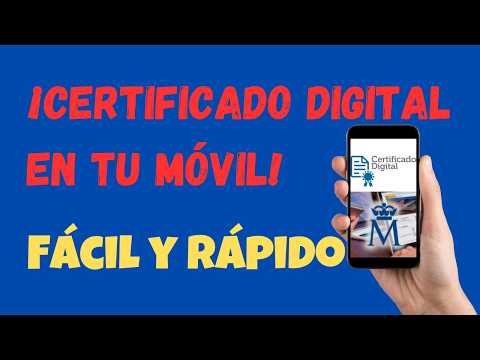 ¡CERTIFICADO DIGITAL EN EL MÓVIL! 🔐 Cómo Instalarlo Paso a Paso - Actualización a partir de 2025