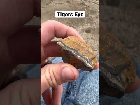 Natural tiger eye ball sphere