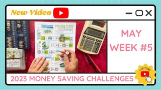 Budgeting Money Savings Challenges - May Week #4 - TracEy Monster Savings on Etsy