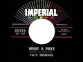 1961 HITS ARCHIVE: What A Price - Fats Domino - The45Prof 1961 HITS ARCHIVE: What A Price - Fats Domino