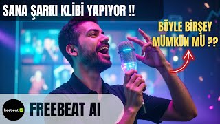 Yapay Zeka ile Sıfırdan Şarkı Yap, Video Klibini Çek | Freebeat AI / İ