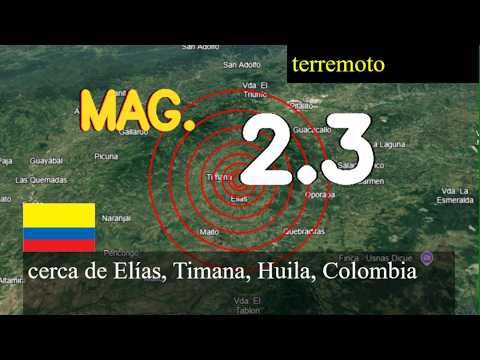 😱🚨  Terremoto cerca de Elías, Timana, Huila, Colombia actualizaciones en vivo hoy: Terremoto de magn