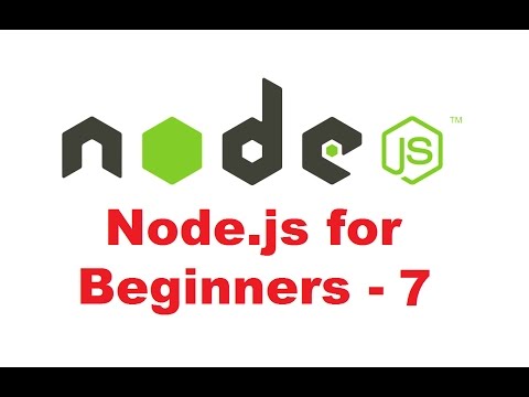 Node.js Tutorial for Beginners 7 - Creating Custom Modules in Nodejs