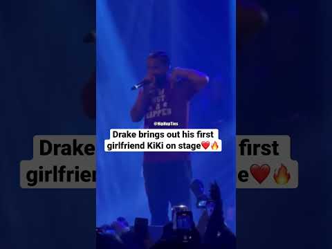 Drake Brings Out His First Girlfriend Keshia Chante AKA KiKi On Stage With Him In Toronto #shorts