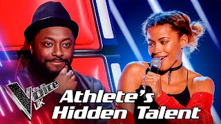 Olympic Athelete Takes a Leap of Faith in the Blind Auditions