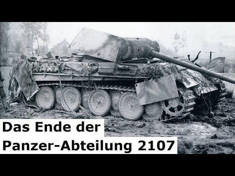 Kampf der Panzer Abteilung 2107 Panther - bis nach Neuburg am Rhein