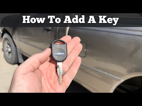 2001 - 2011 Ford Ranger - How To Program & Add New Key - Additional Ranger Key Programming
