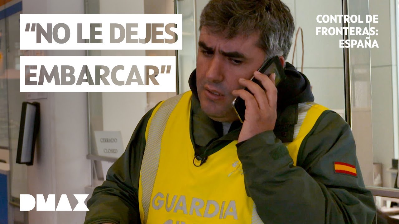 ¡Persecución en el aeropuerto de Madrid Barajas! | Control de fronteras: España