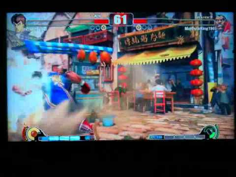 SF4 Unity Xbox Team Cycloid (Fei Long) vs ShinkuHDMaster (Balrog)