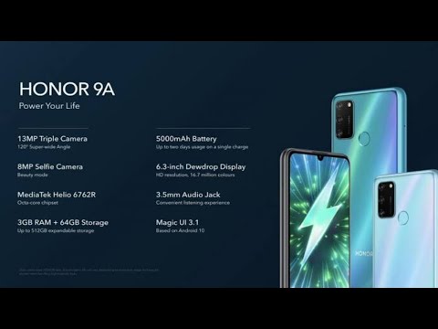 Honor 9A Unboxing and first impressions New Budget Phone