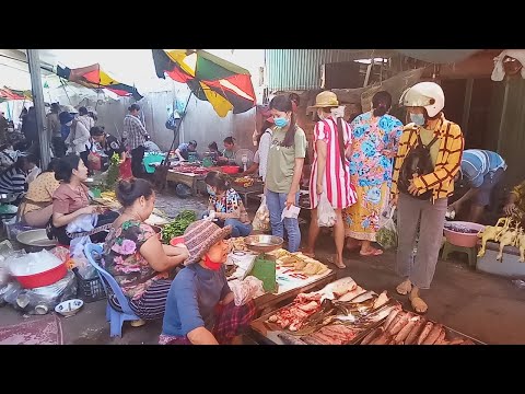Phnom Penh Street Food On 28 May - Living Lifestyle At Boeung Tompon Marekt - Cambodian Street Food