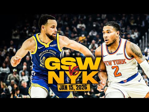 Golden State Warriors vs New York Knicks Full Game Highlights | Jan 15, 2026 | FreeDawkins