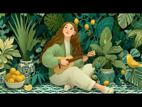 Tropical Garden Bossa Nova Jazz Duo | Dreamy Brazilian Acoustic Escape
