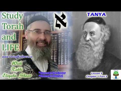 Lessons in Tanya - Lesson 3 - Discussion about the Tzadik, the Rasha & the Beinoni. Chapter 1 Part 3