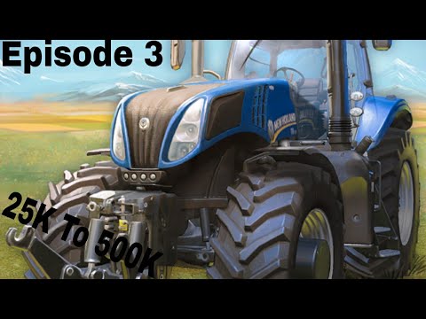 Farming Simulator 16|25K To 500K Episode 3|Canola Harvesting