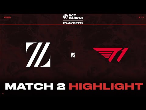 ZETA vs. T1 // VCT Pacific Playoffs Day 3 Match Highlights