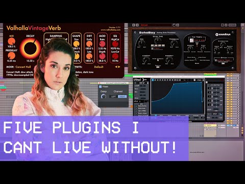 Five Plugins I Can't Live Without! #ableton #soundtoys #kilohearts