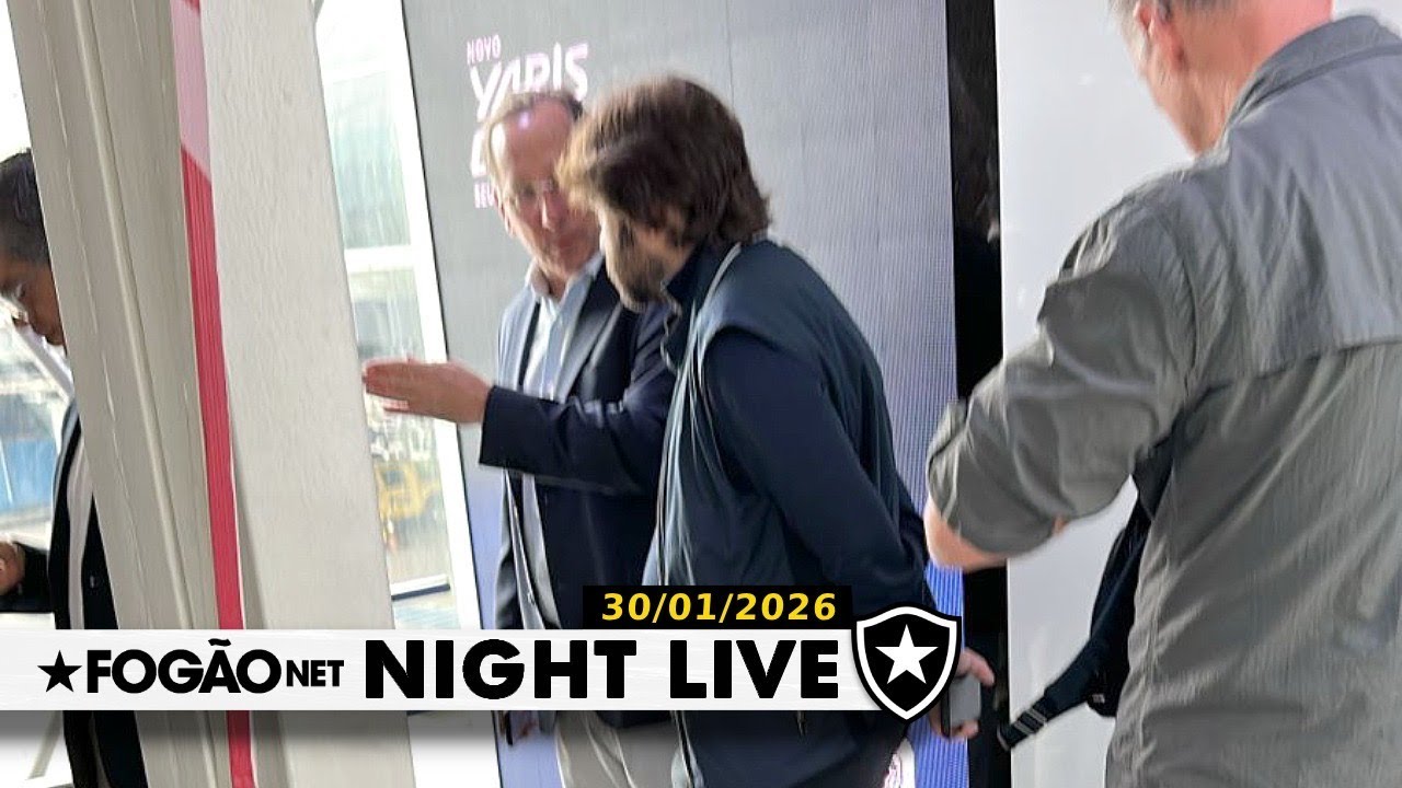 NIGHT LIVE | John Textor e presidente do Botafogo buscam soluções para a SAF