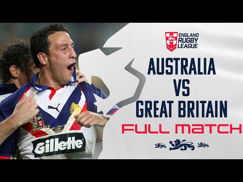 FULL MATCH | Australia v Great Britain | 2006 Tri-Nations
