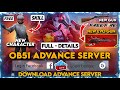 FREE FIRE OB51 UPDATE ADVANCE SERVER OB51 NEW CHARACTER ABILITY OB51 NEW EVO GUN