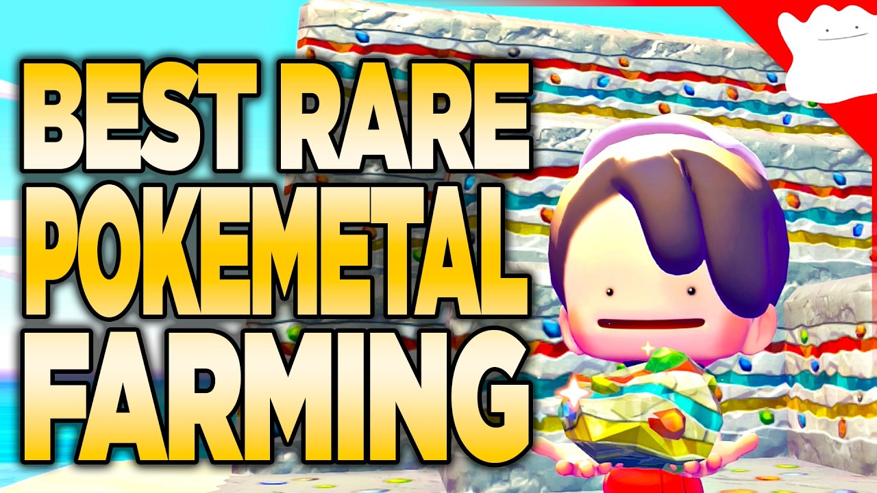 The BEST Rare Pokemetal Farm in Pokopia - YouTube
