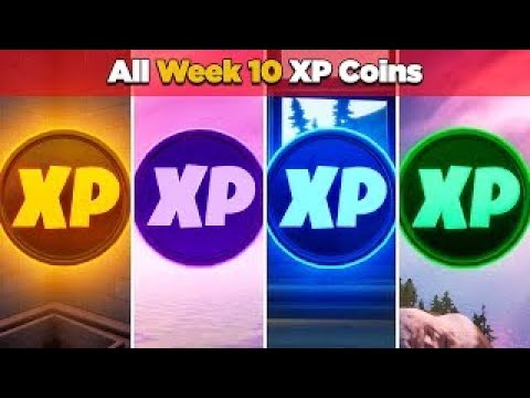 Fortnite - All XP Coins Location Guide Week 10 (Chapter 2 Season 5)