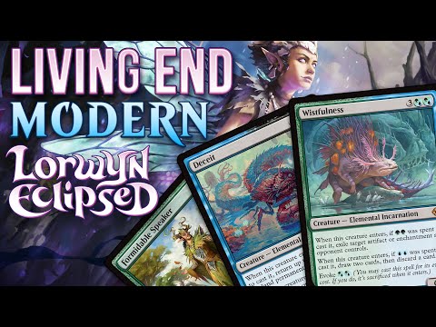 MODERN LIVING END POWERED UP! Wistfulness + Deceit from Lorwyn Eclipsed | Magic: The Gathering MTG