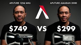 Aputure 120D vs Amaran 200D - Is Cheaper Better? (Review &amp; Test Footage)