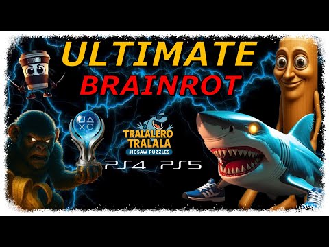 THE ULTIMATE BRAINROT SHIT - Easy 3 Minutes Platinum 🏆 - TRALALERO TRALALA JIGSAW PUZZLES 🧩🦈