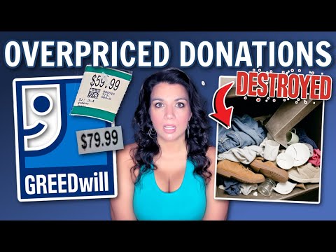 Goodwill’s Dirty Secret: Overpriced Donations Go Straight to the TRASH!