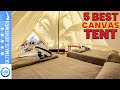 Top 5 Best Canvas Tents for Camping in 2021