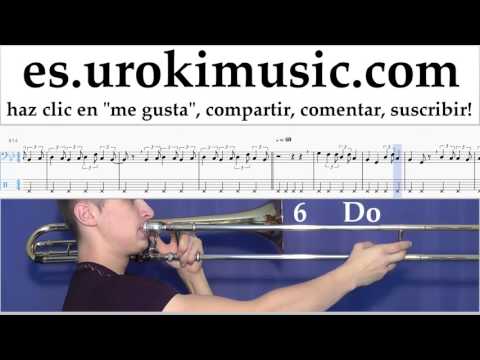 Como Tocar Trombón Lukas Graham - 7 Years Tablatura Parte#2 um-i927
