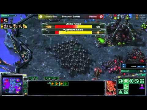 Spanishiwa(Z) v Destiny(Z) - Shakuras Plateau - 04102011