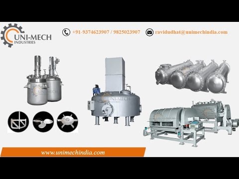 Pharma & chemical plants equipments manufacturing