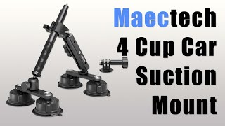 Maectech 4 Cup Car Suction Mount 2025