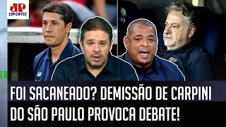 ‘Isso queimou o Carpini, cara, e o novo técnico do São Paulo agora vai…’; demissão provoca debate